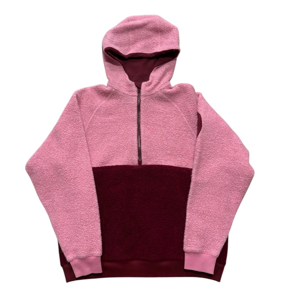 Outdoor Voices 1/2 Zip MegaFleece Hoodie size Small